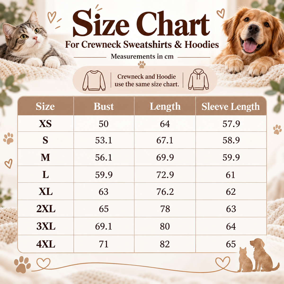 Custom Pet Embroidered Sweatshirt & Hoodie - Personalized Dog & Cat Portrait College Style Crewneck, Custom Pet Lover Gift