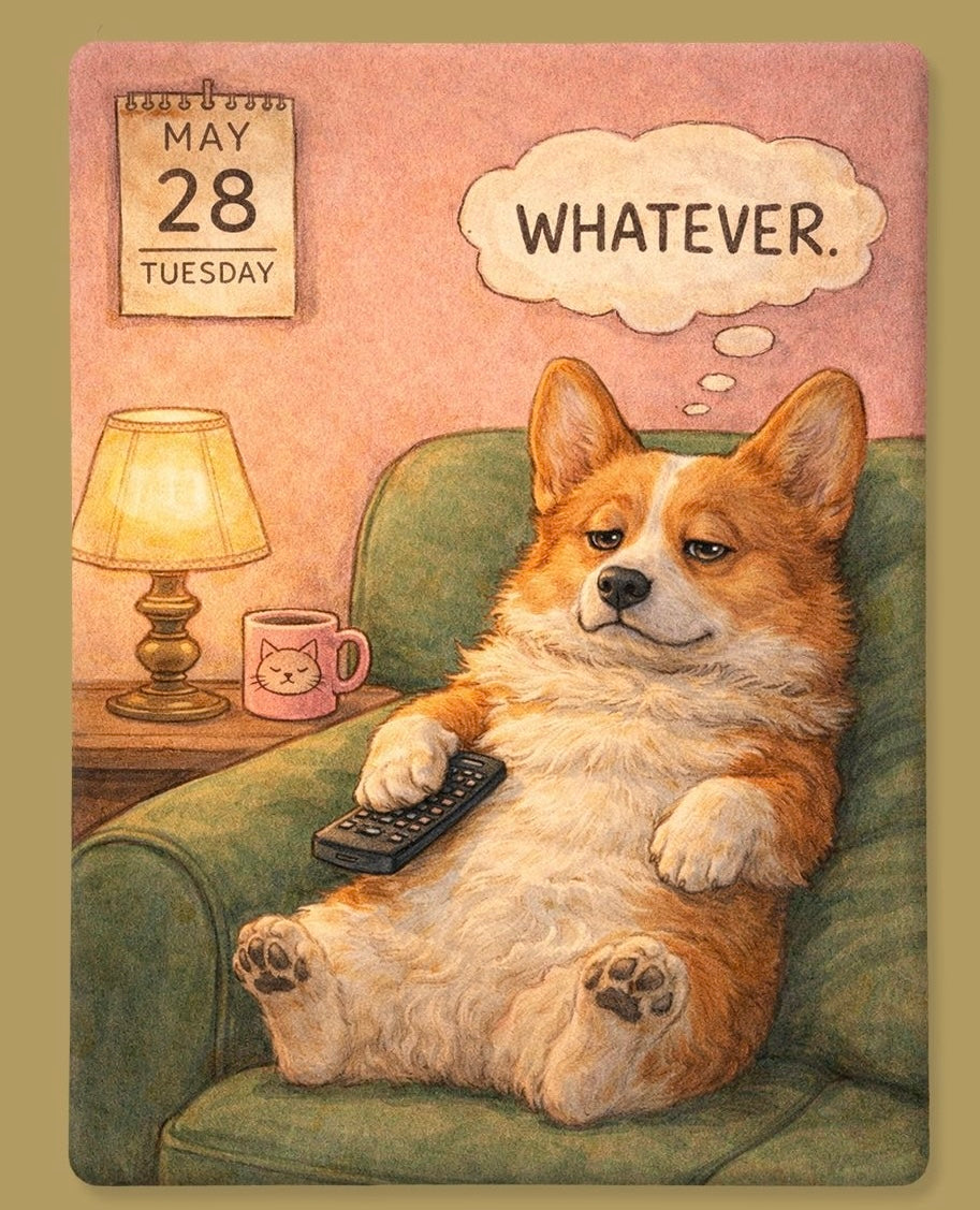 Custom Retro Pet Portrait Refrigerator Magnet