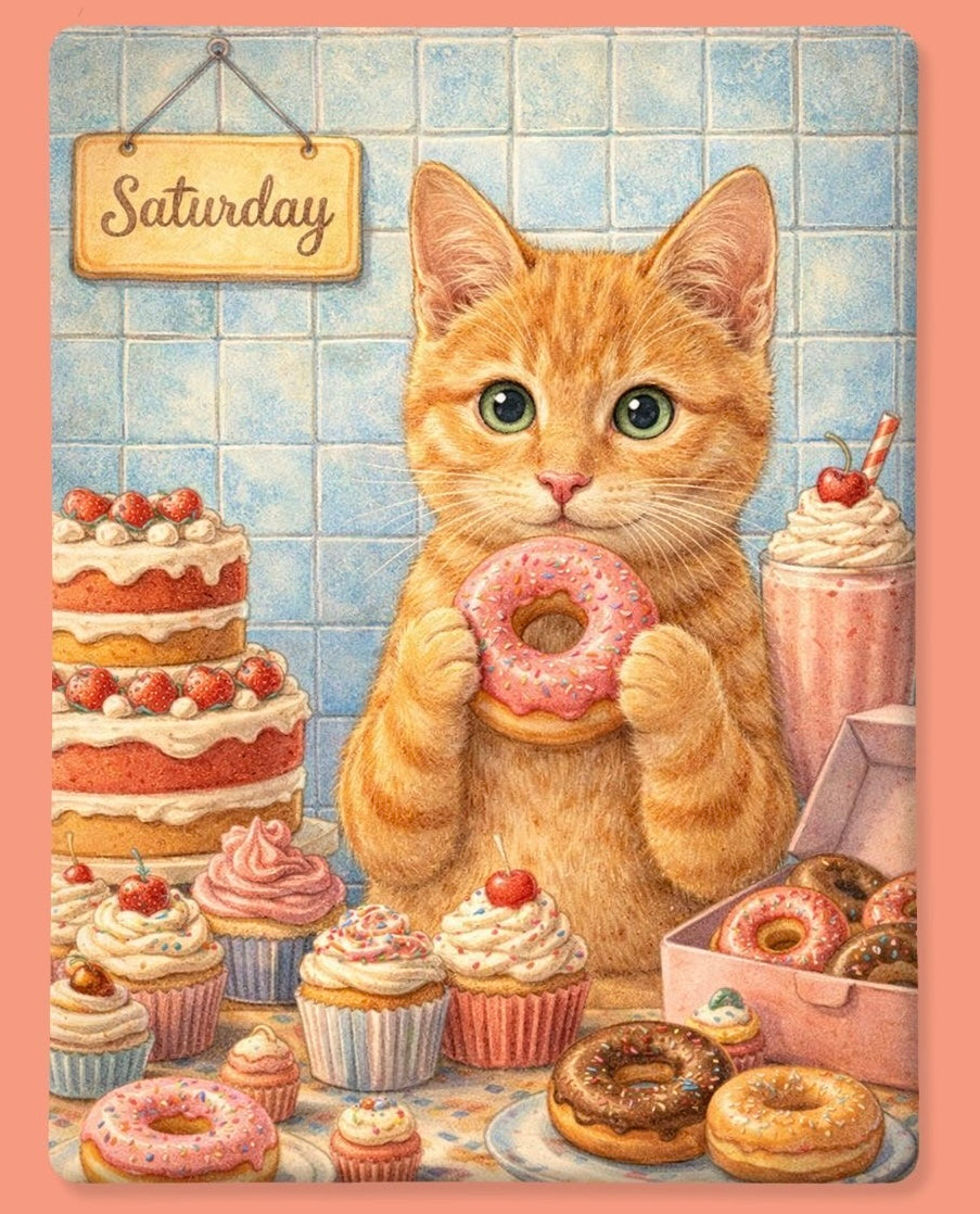 Custom Retro Pet Portrait Refrigerator Magnet